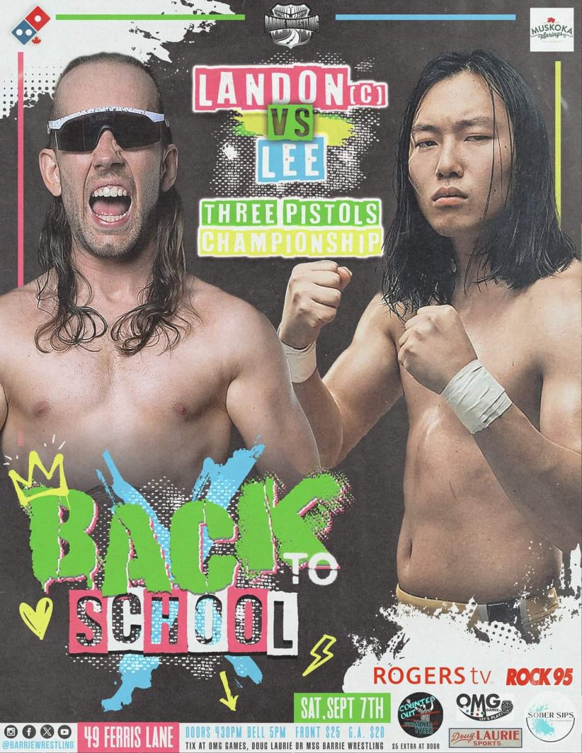 Barrie Wrestling building a mystery